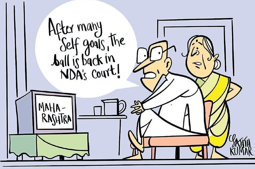 The ball is in NDA's court in Maharashtra once more