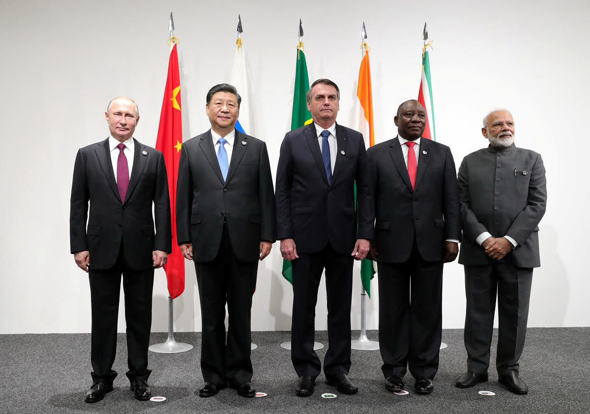 The BRICS comprises Brazil, Russia, India, China and South Africa. (Reuters File Photo)
