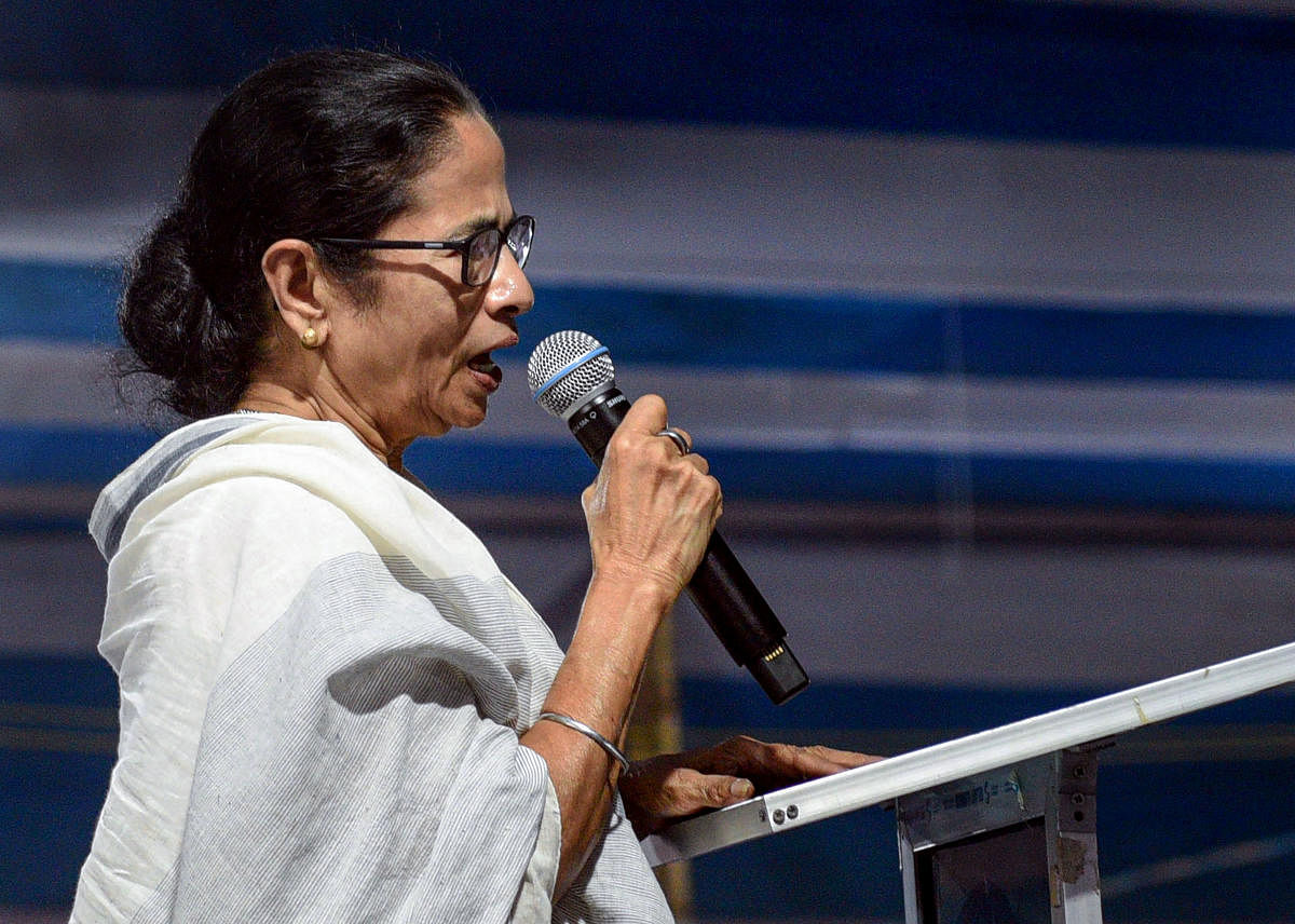 West Bengal Chief Minister Mamata Banerjee. (PTI File Photo)