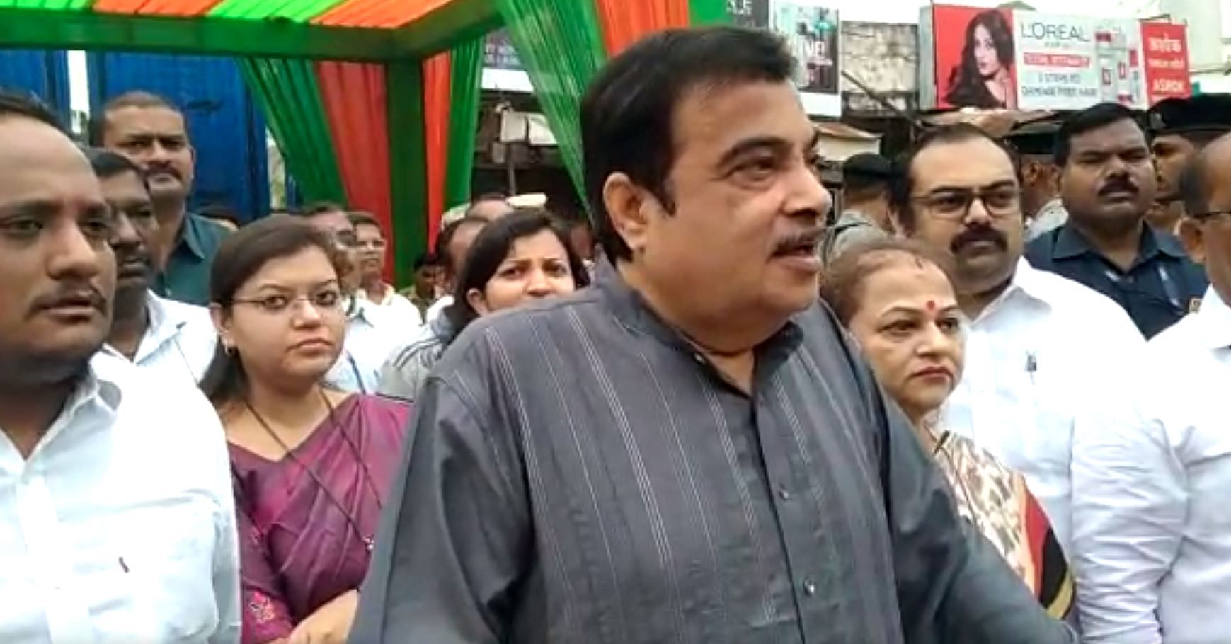 Gadkari also said that it was not proper to link the visits to RSS chief with the government formation process in Maharashtra