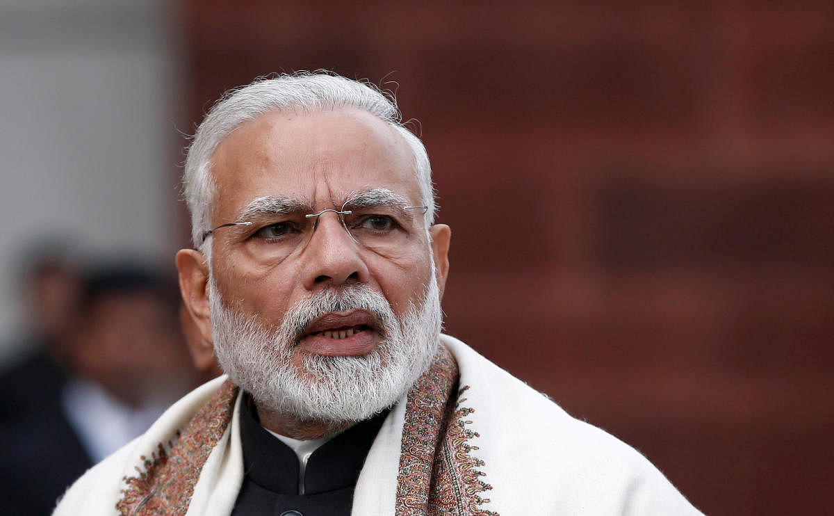 It was the responsibility of everyone to maintain harmony in the country and avoid making unnecessary statements on the issue, said PM Modi. Photo/Reuters