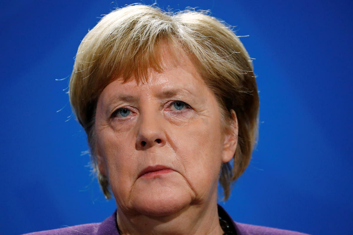 German Chancellor Angela Merkel. (Reuters photo)