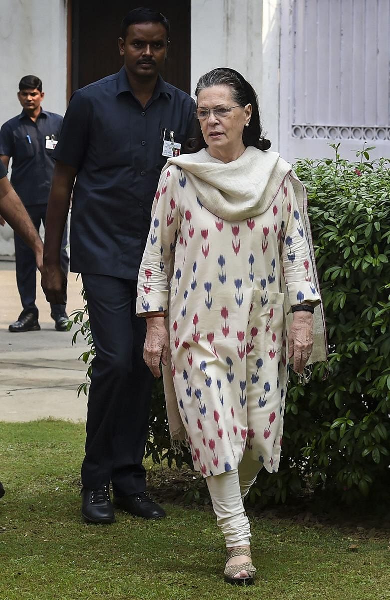 Congress President Sonia Gandhi (PTI Photo)