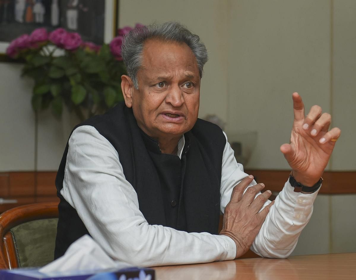 “We have made all arrangements to deal with any situation or anti-social element who tried to create any disturbance,” said Rajasthan's chief minister. Photo/PTI