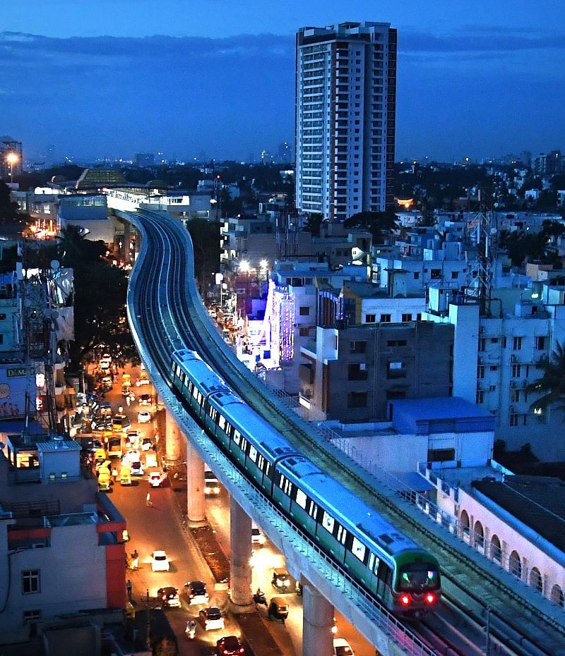 Banashankari Metro Station. (File Photo)