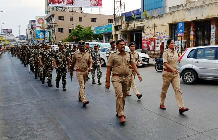 Shivamogga police on high alert ahead of Ayodhya verdict (DH File Photo)