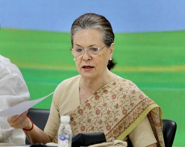 Congress interim chief Sonia Gandhi.