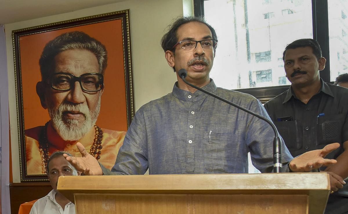 The government should take steps to fulfil "at least one promise" made to Hindus of the country, keeping their sentiments in mind, the Uddhav Thackeray-led party said. PTI File Photo 