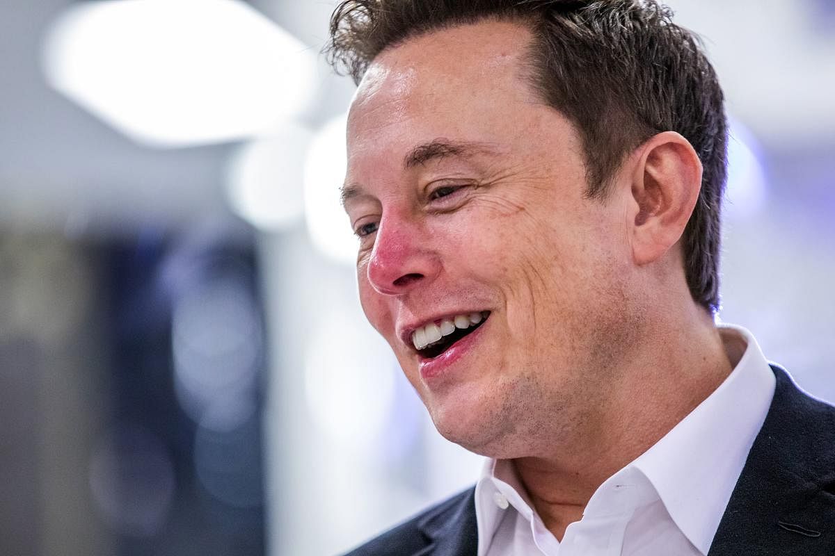 SpaceX founder Elon Musk. (Photo by Philip Pacheco / AFP)