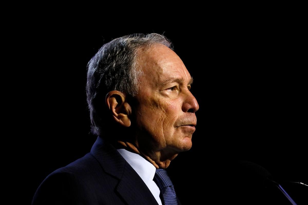 American Businessman, Michael Bloomberg. (Photo AFP)