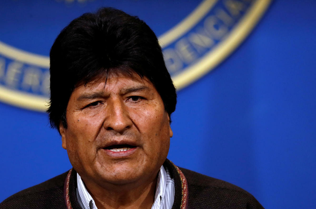 Bolivia's President Evo Morales. (Reuters photo)