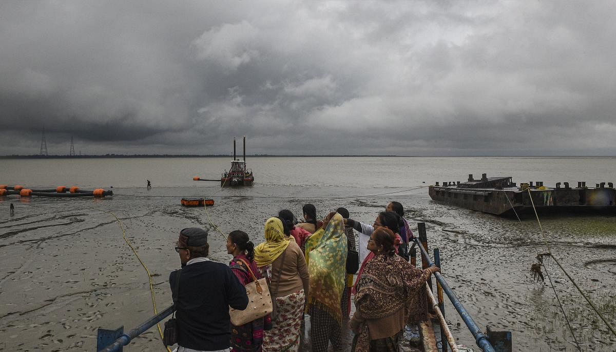 cyclonic storm 'Bulbul', West Bengal-Bangladesh coasts. (PTI Photo)