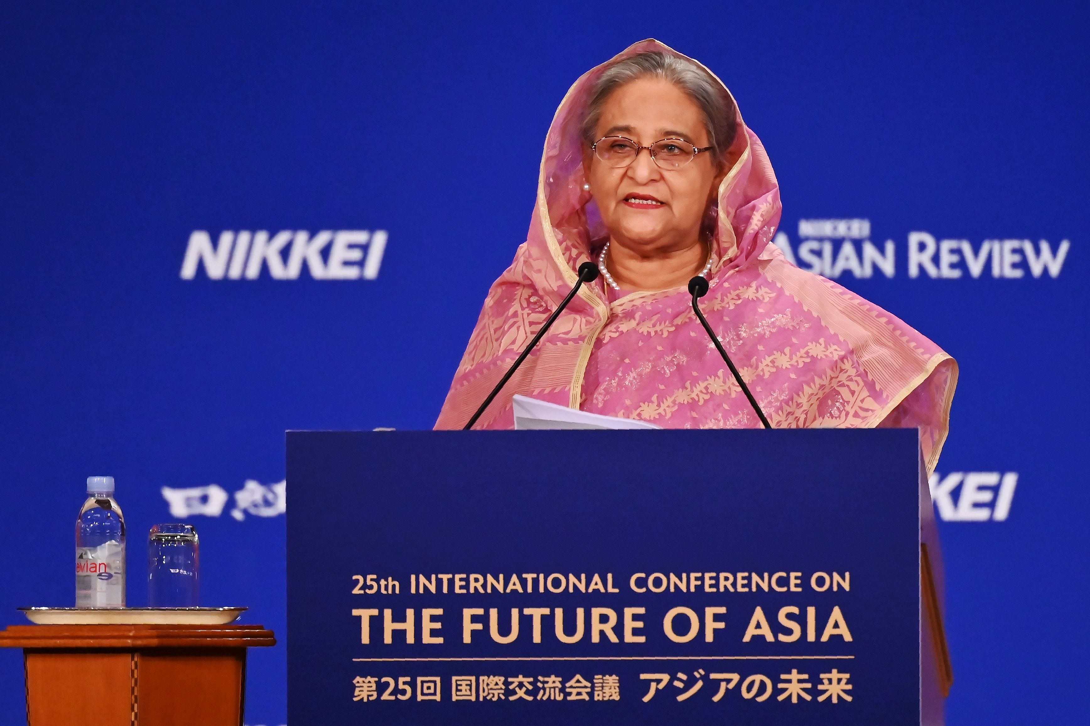 Bangladesh Prime Minister Sheikh Hasina. (AFP Photo)