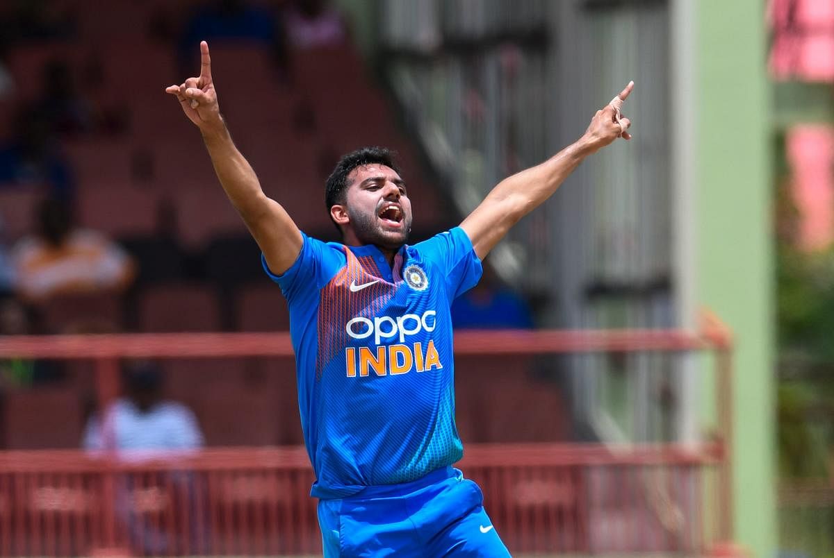 Deepak Chahar. (AFP file photo)