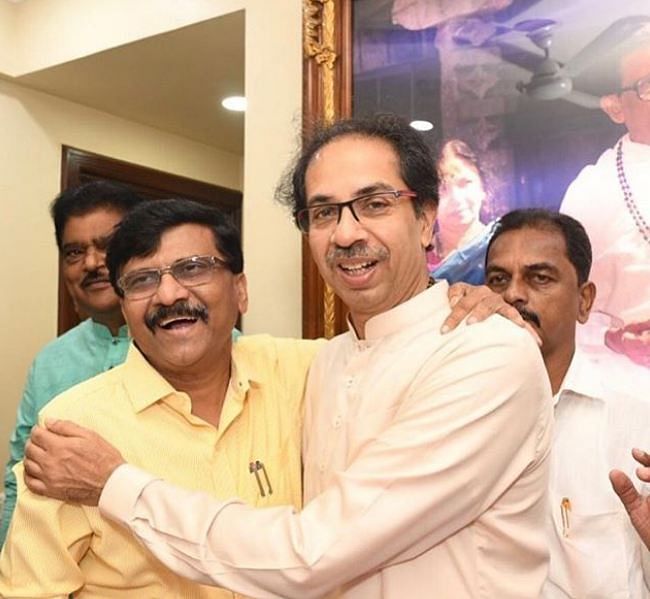 The Shiv Sena, which is the second-largest party in the 288-member House after the BJP, has time till 7.30 pm on Monday to stake claim to form government in the state. Photo/Instagram (sanjay___raut)
