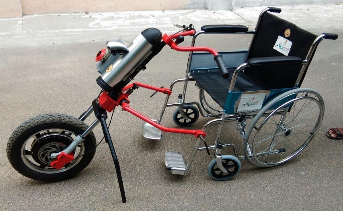 IIT Madras wheelchair. File Photo