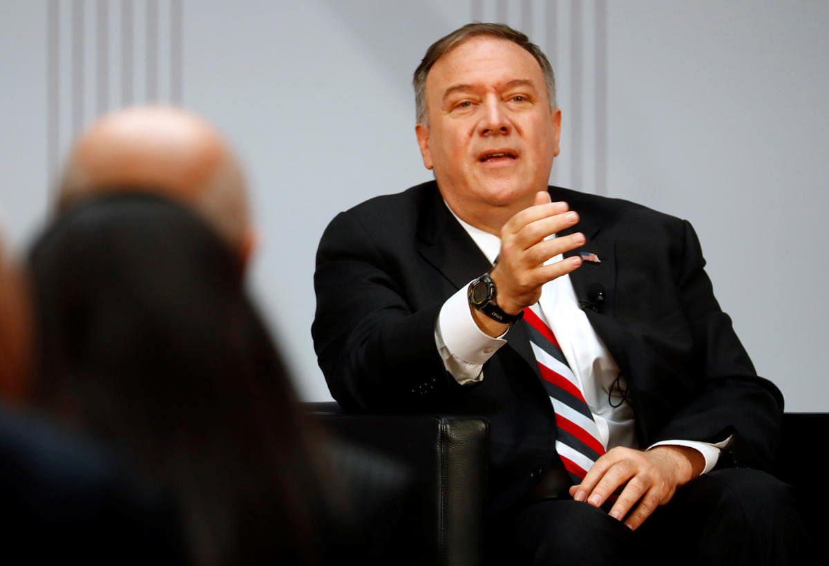 Mike Pompeo (Reuters photo)