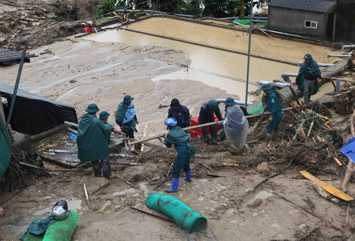 Most of the victims drowned or were buried in landslides, triggered by heavy rains since Saturday. Reuters Photo