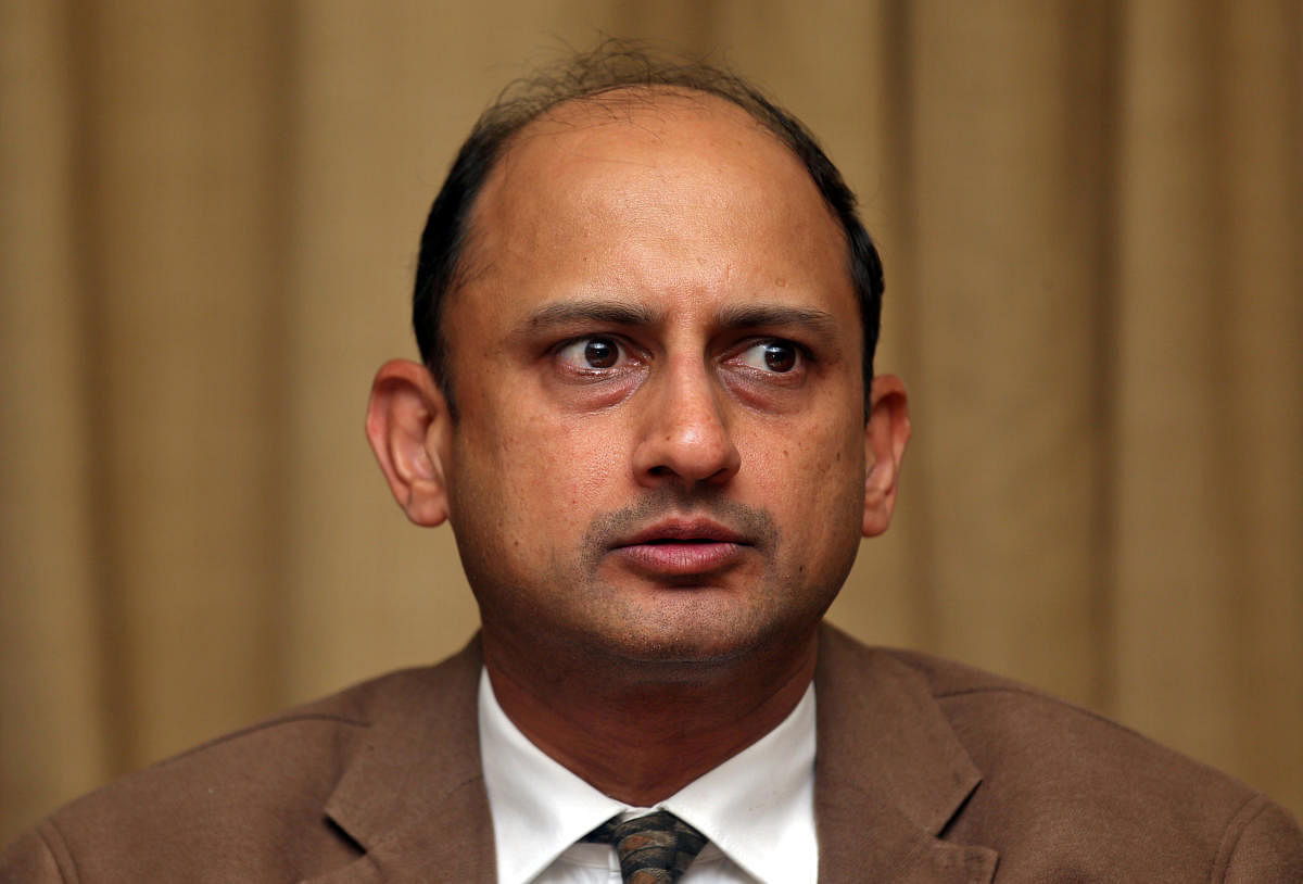 The Reserve Bank of India (RBI) Deputy Governor Viral Acharya attends a news conference after a monetary policy review in Mumbai, India, December 5, 2018. REUTERS/Francis Mascarenhas