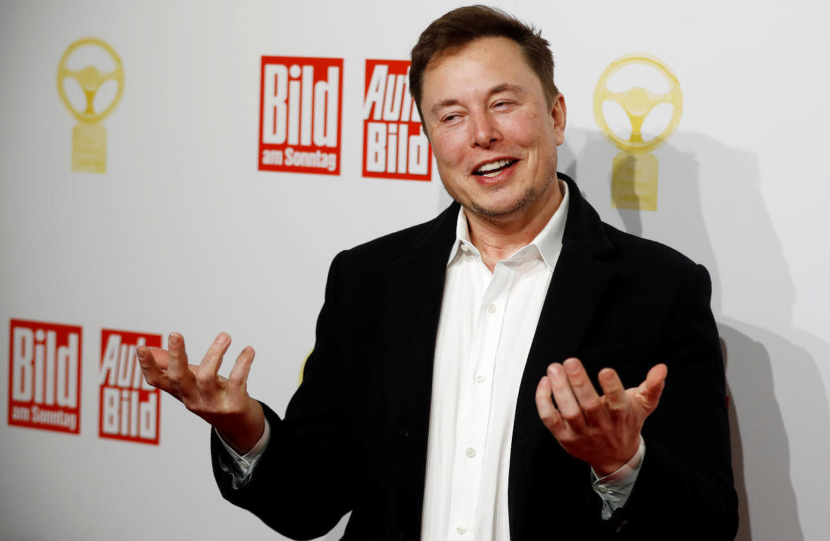 Tesla auto factory chief executive Elon Musk (Reuters photo)
