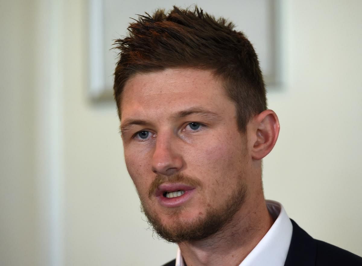 Australian cricketer Cameron Bancroft (AFP Photo)