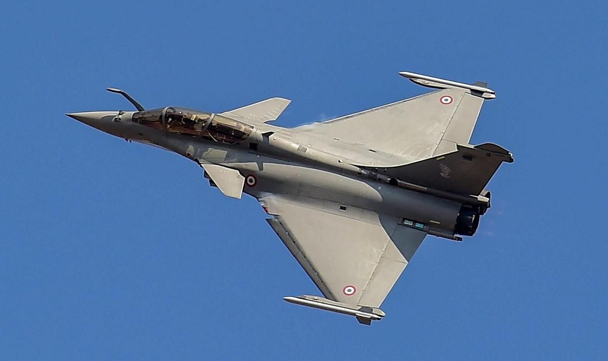 The Rafale fighter jet deal. (PTI Photo)