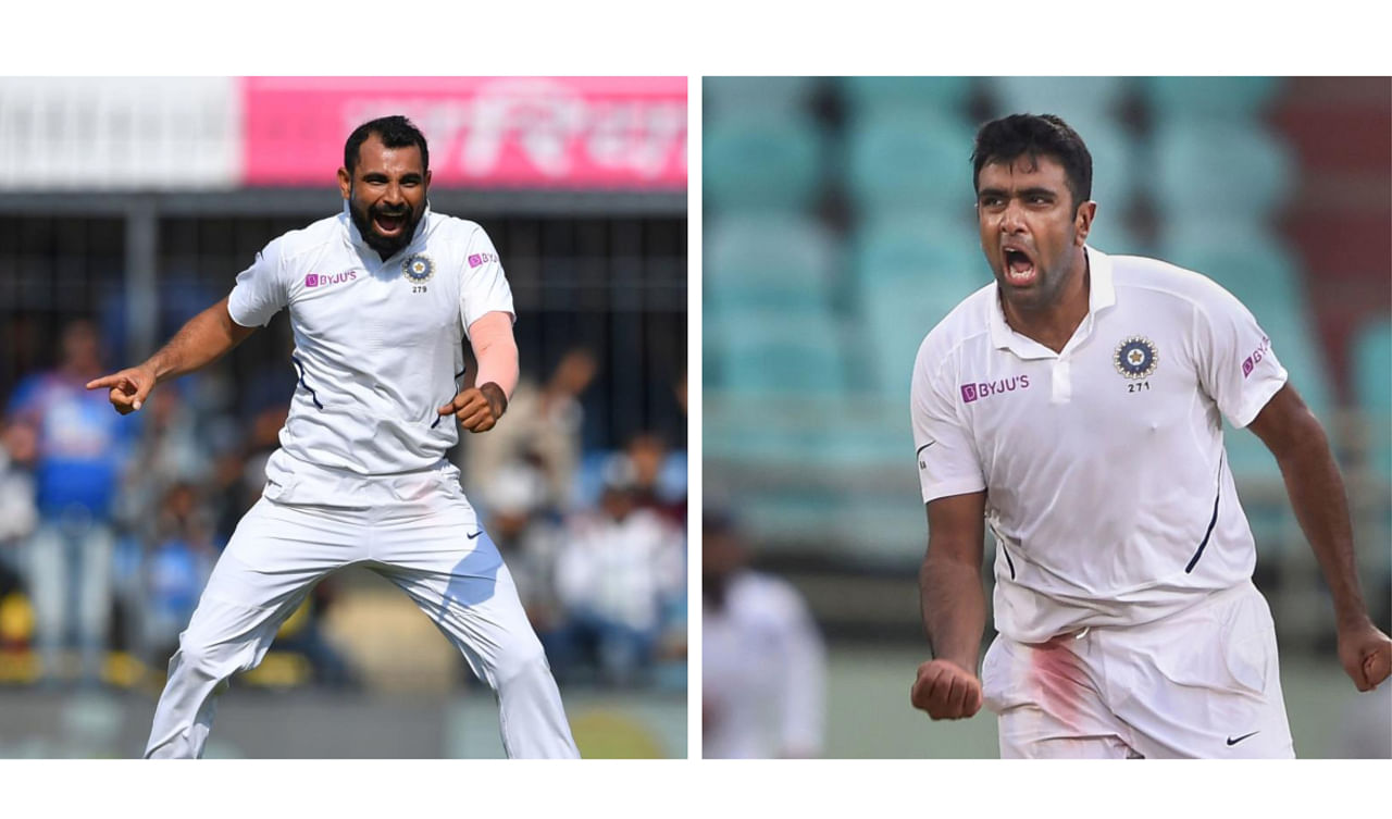 Mohammed Shami's prodigious reverse swing and Ravichandran Ashwin's guile broke the backbone of Bangladesh batting. (DH Image/