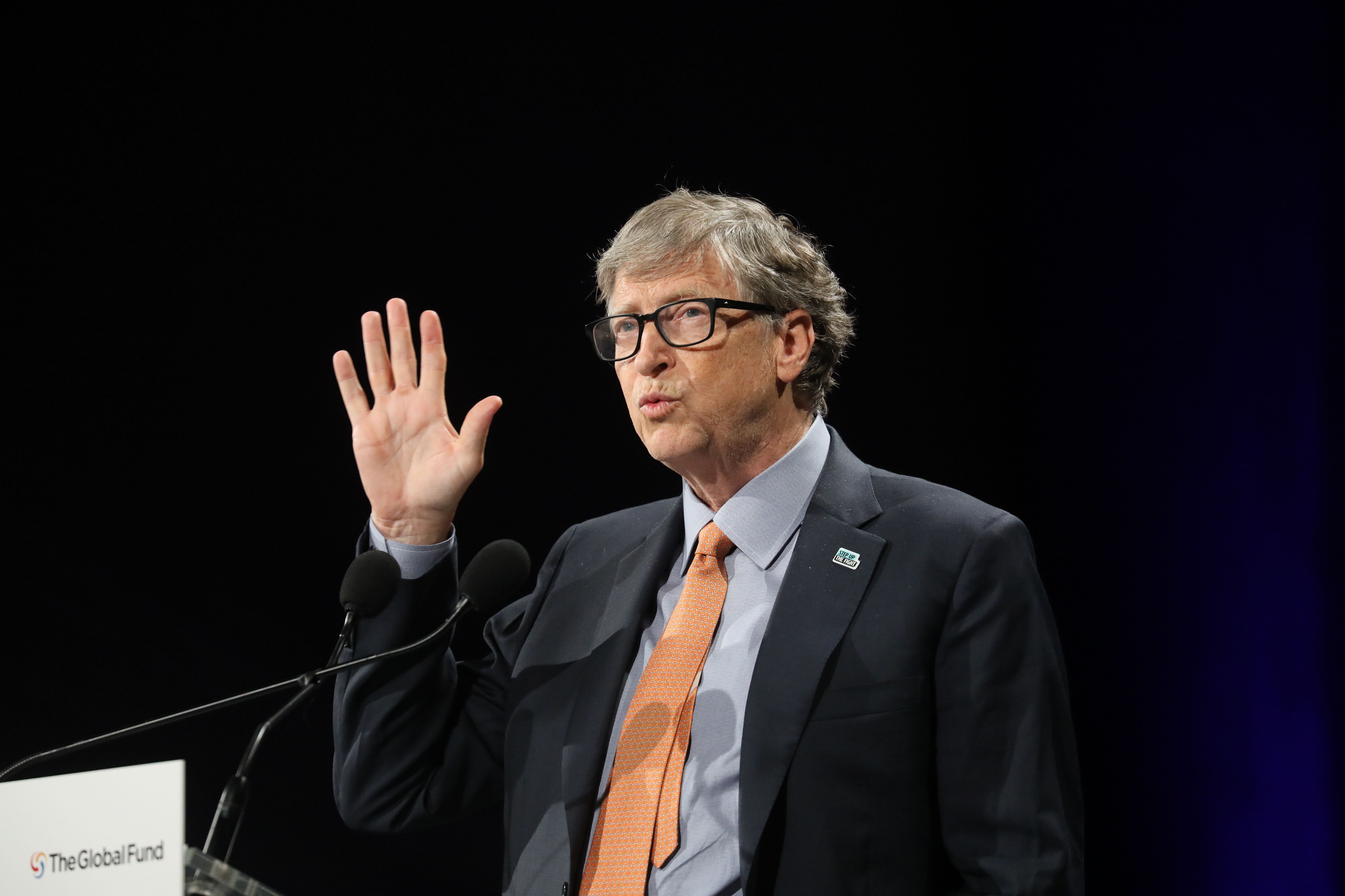 Microsoft founder, Co-Chairman of the Bill & Melinda Gates Foundation, Bill Gates. (AFP Photo)