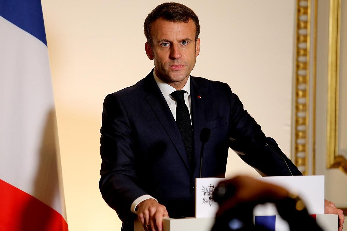 French President Emmanuel Macron (AFP Photo)
