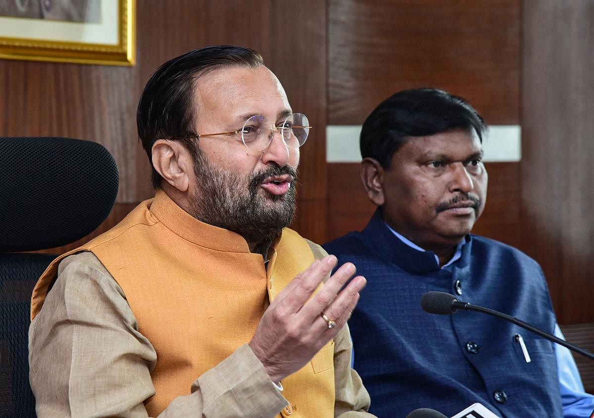 Union Minister for Environment, Forest and Climate Change Prakash Javadekar. (PTI Photo)