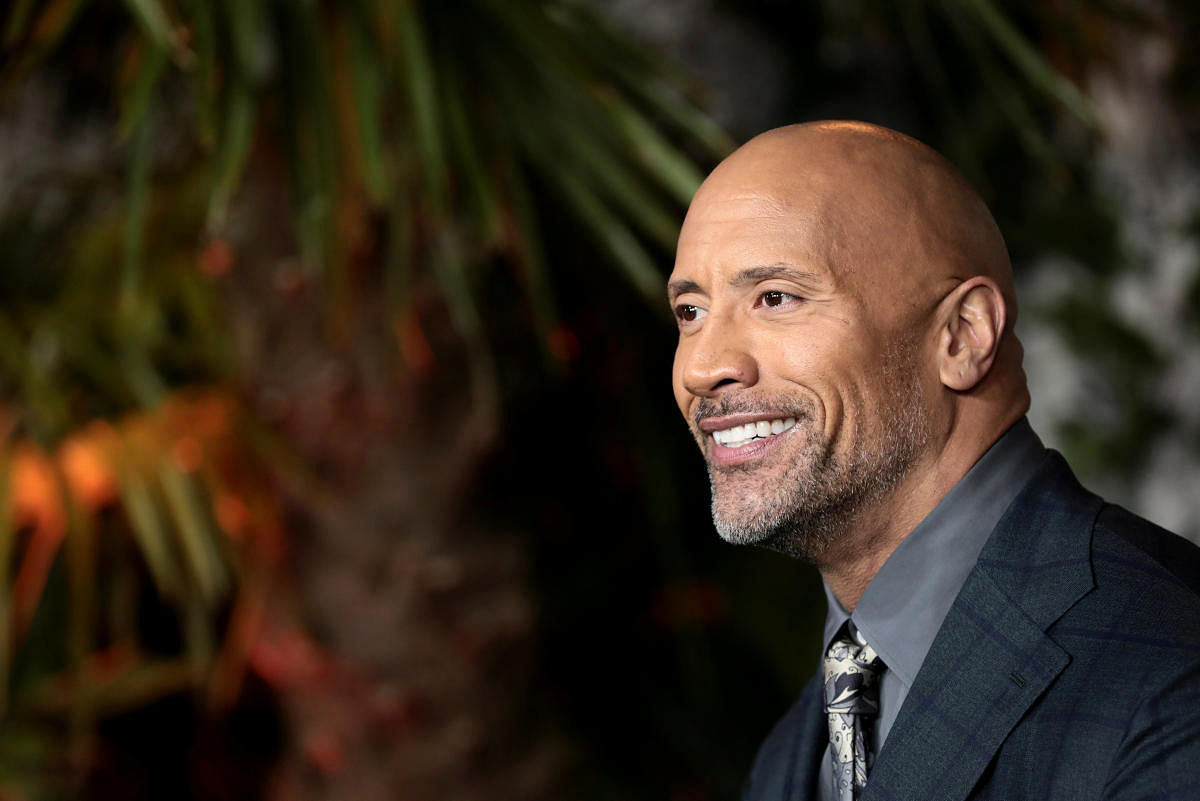 An American-Canadian actor, producer, and former professional wrestler Dwayne Johnson.