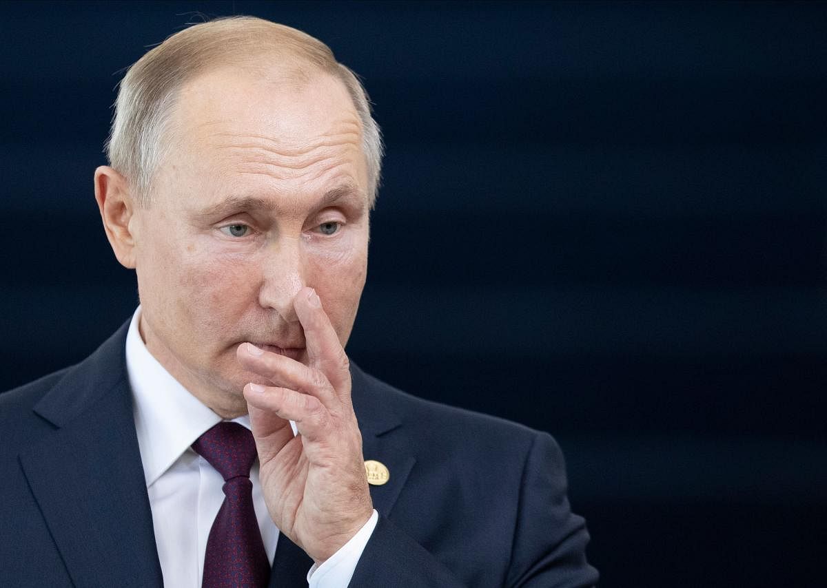 Russia's President Vladimir Putin (Photo by AFP)