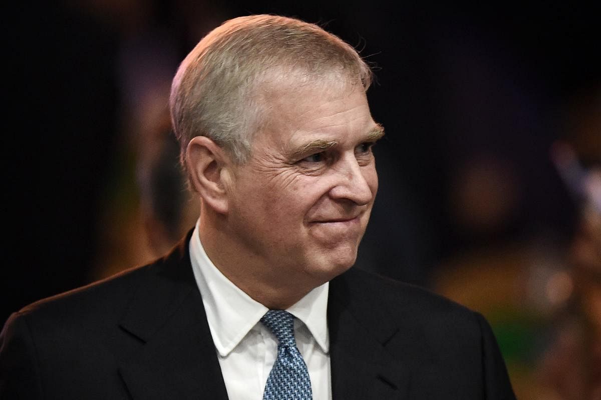 Britain's Prince Andrew (AFP Photo)
