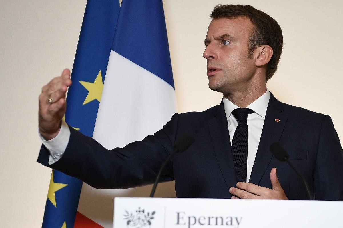  French President Emmanuel Macron (AFP Photo)