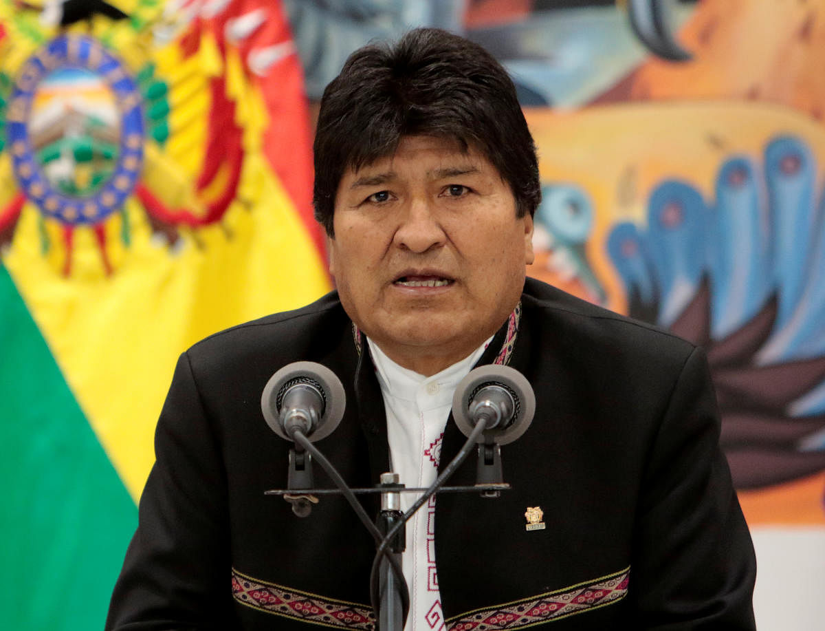 Bolivia's former President Evo Morales (Reuters Photo)