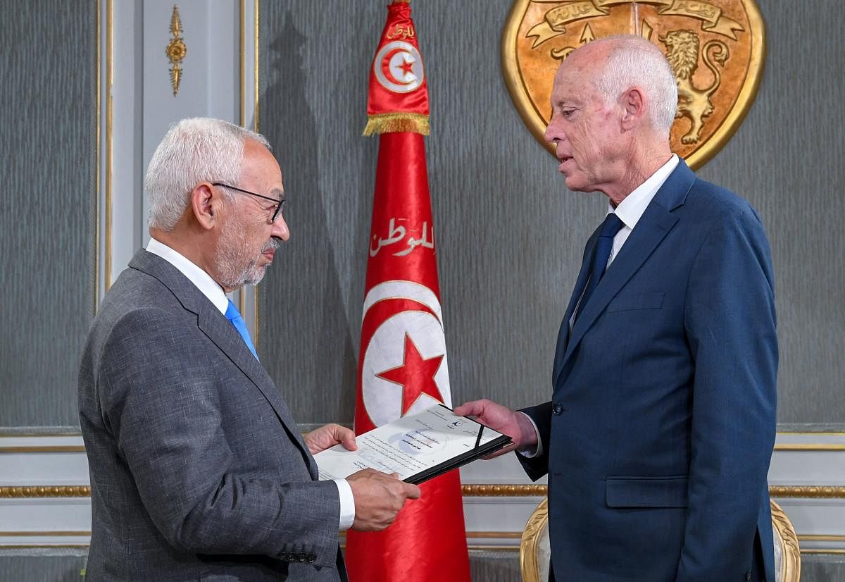 Tunisia's president tasked Habib Jemli on Friday with forming a government. (AFP Photo)