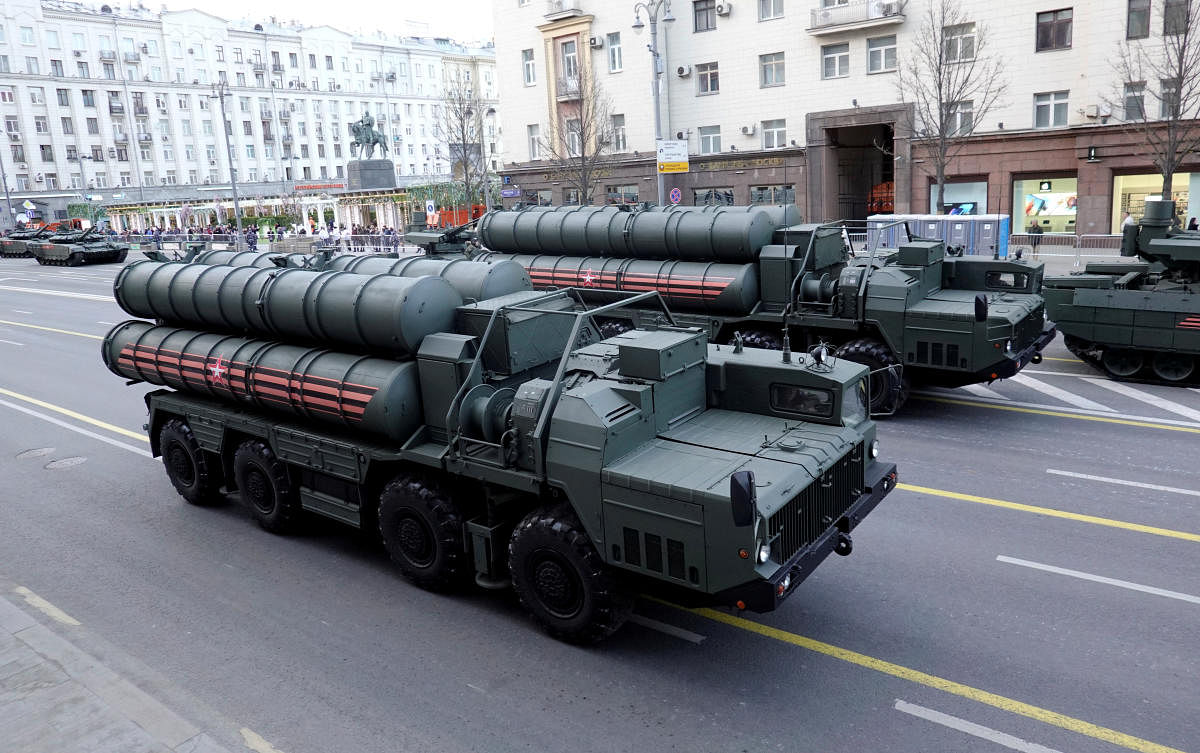  S-400 missile air defence systems (Reuters Photo)
