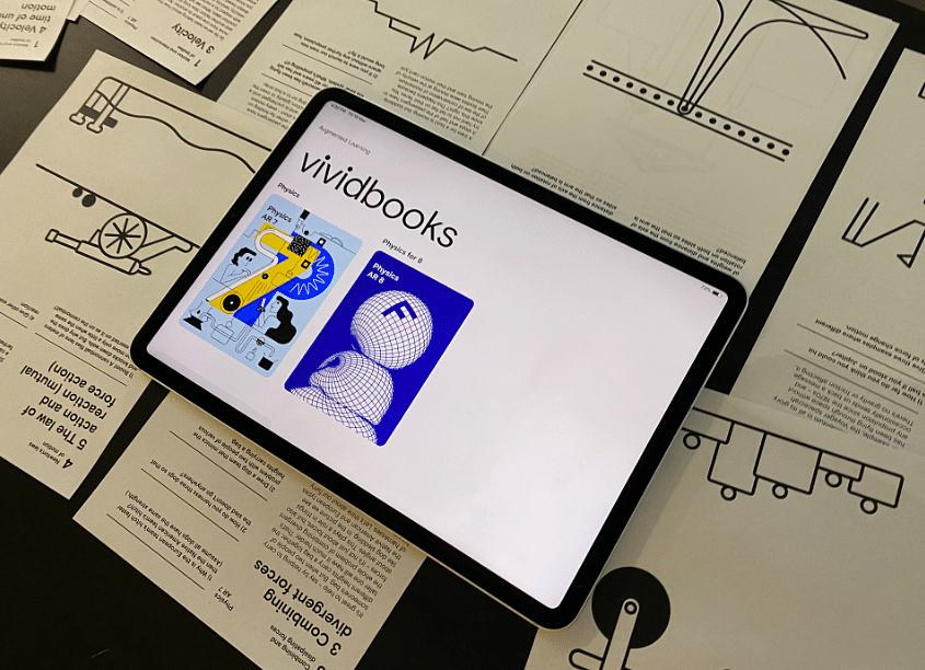 Vividbooks app on Apple iPad Pro (DH Photo/Rohit KVN)