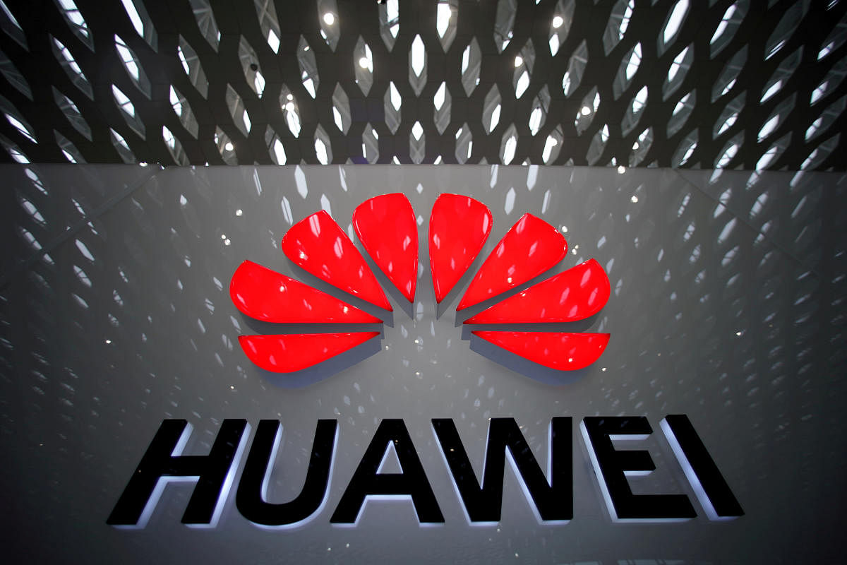 Huawei company logo (Reuters Photo)