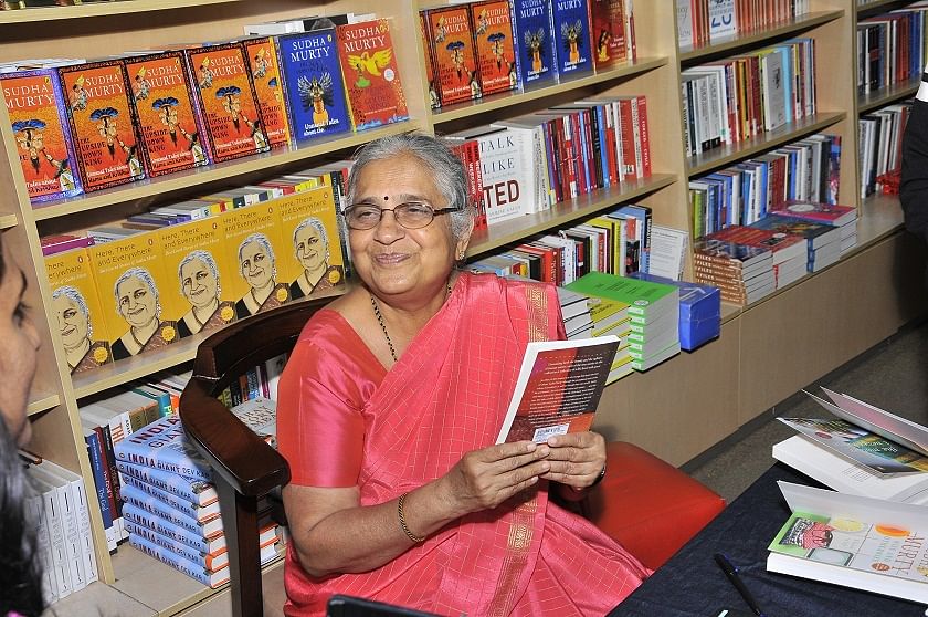 Sudha Murthy launched her book ‘The Daughter from a Wishing Tree...’ on Children’s Day.