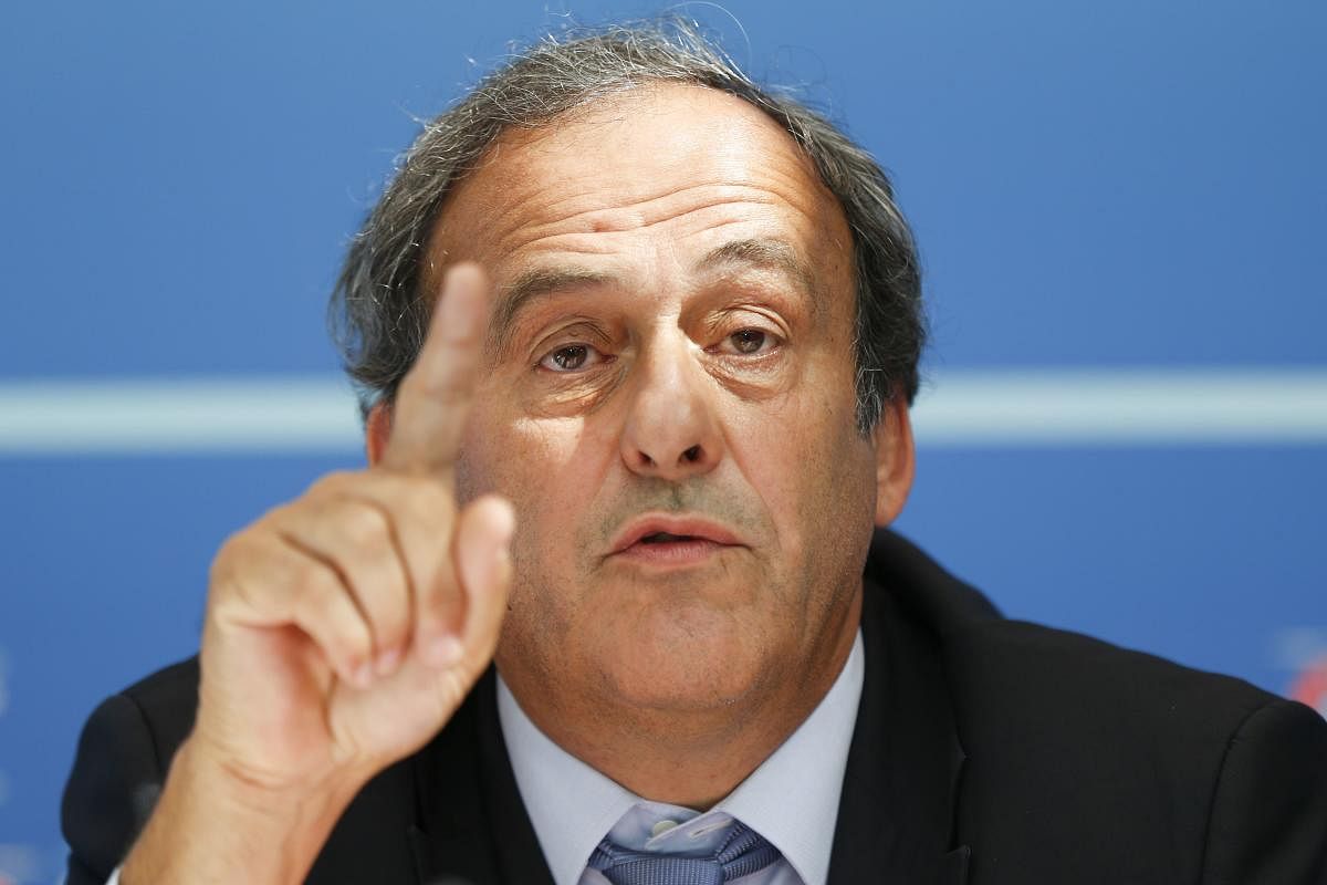 UEFA chief Michel Platini. (AFP Photo)