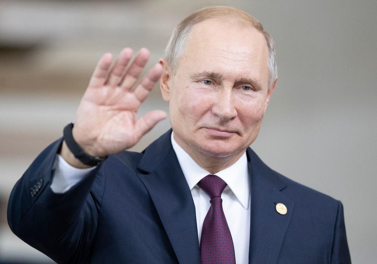 Russia's President Vladimir Putin. (AFP Photo)