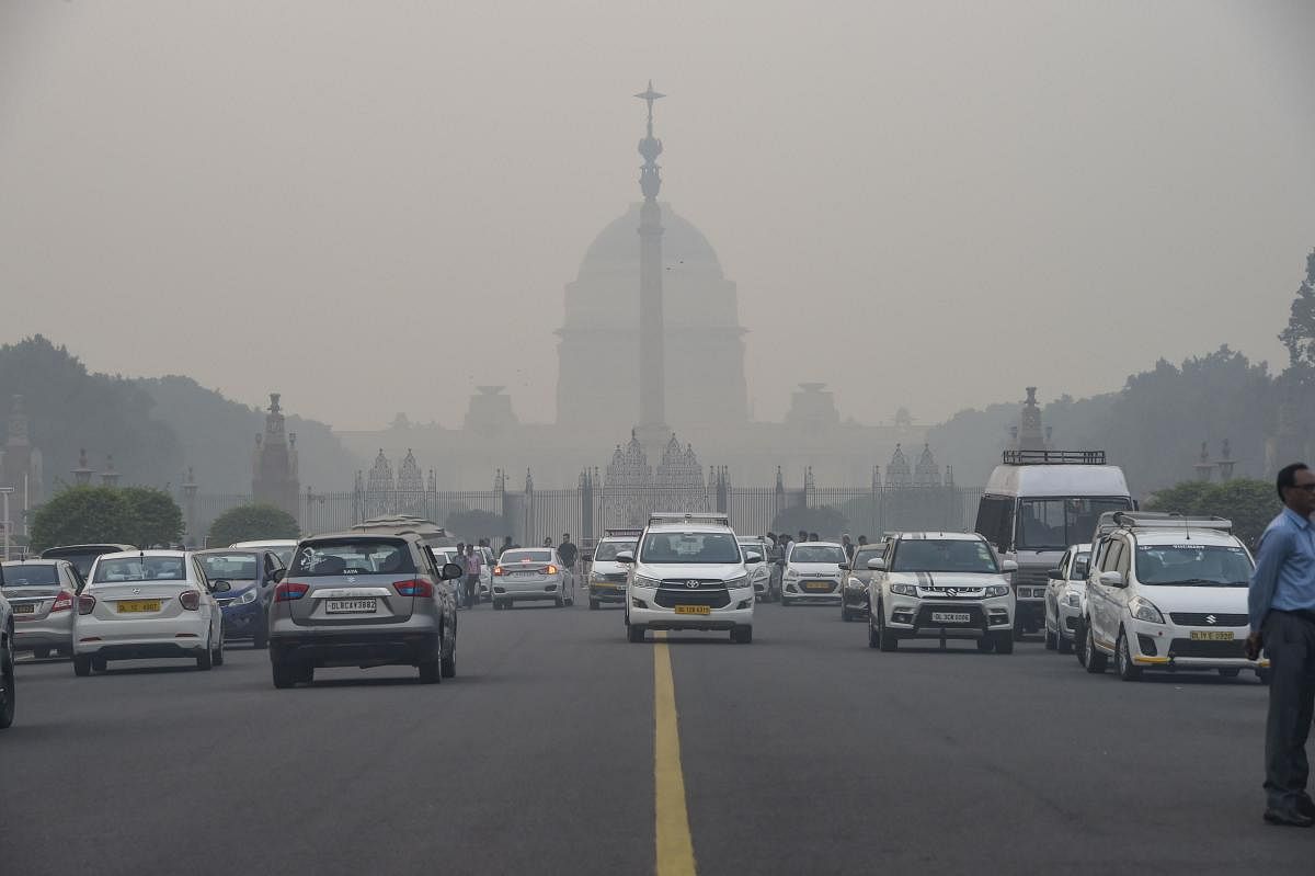 Smog in Delhi (PTI photo)