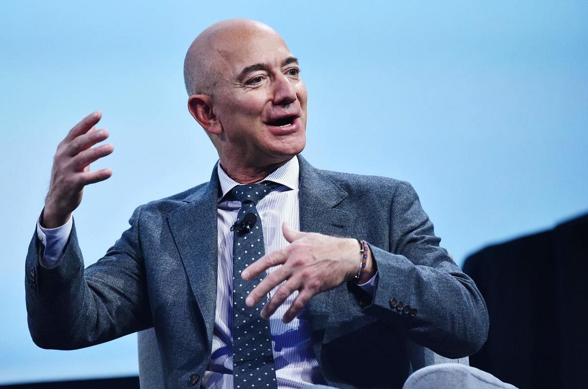 Amazon CEO Jeff Bezos (Photo by AFP)