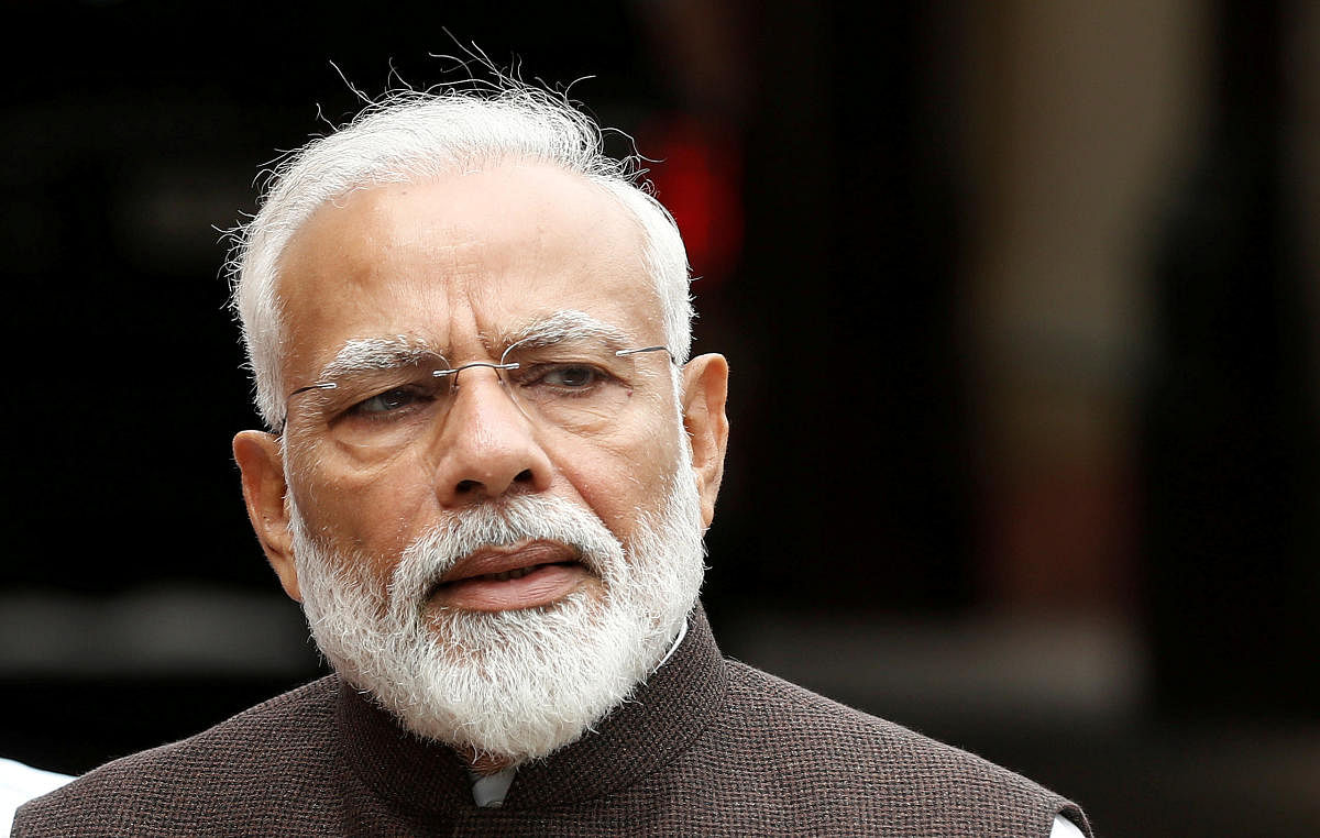  India's Prime Minister Narendra Modi (Photo by Reuters)