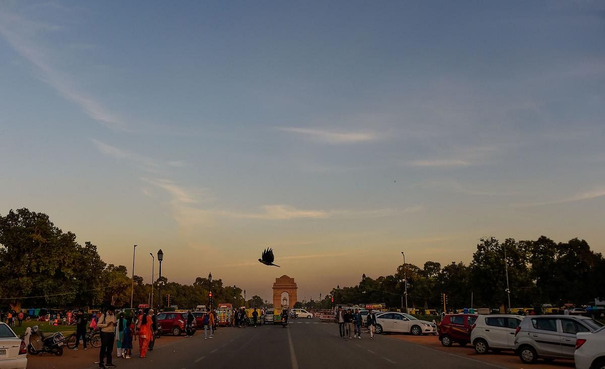 Delhiites got some respite from pollution on Sunday as the air quality in the city improved to "poor" category from the "severe" category. (PTI Photo)