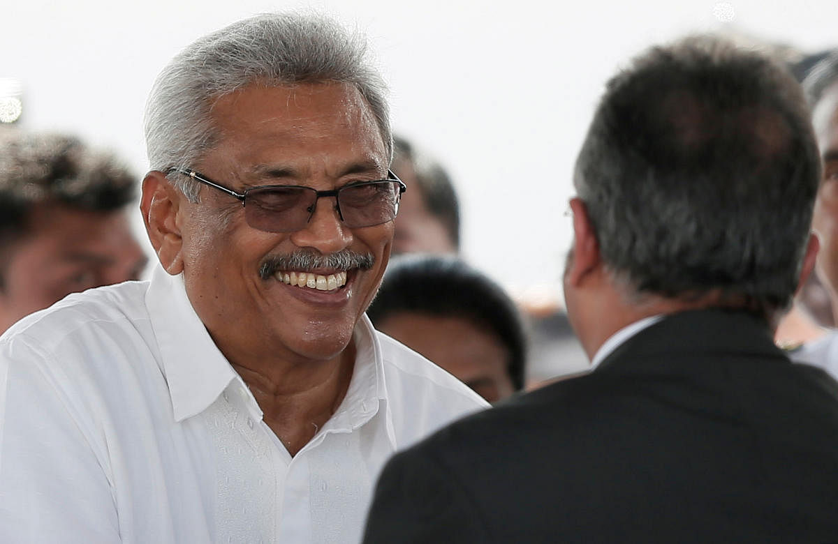 Sri Lanka's President-elect Gotabaya Rajapaksa. (Photo by REUTERS)
