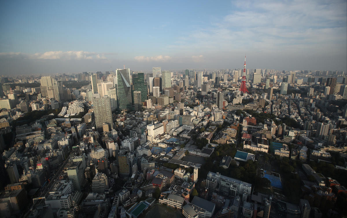 A general view of Japan. (Reuters photo)