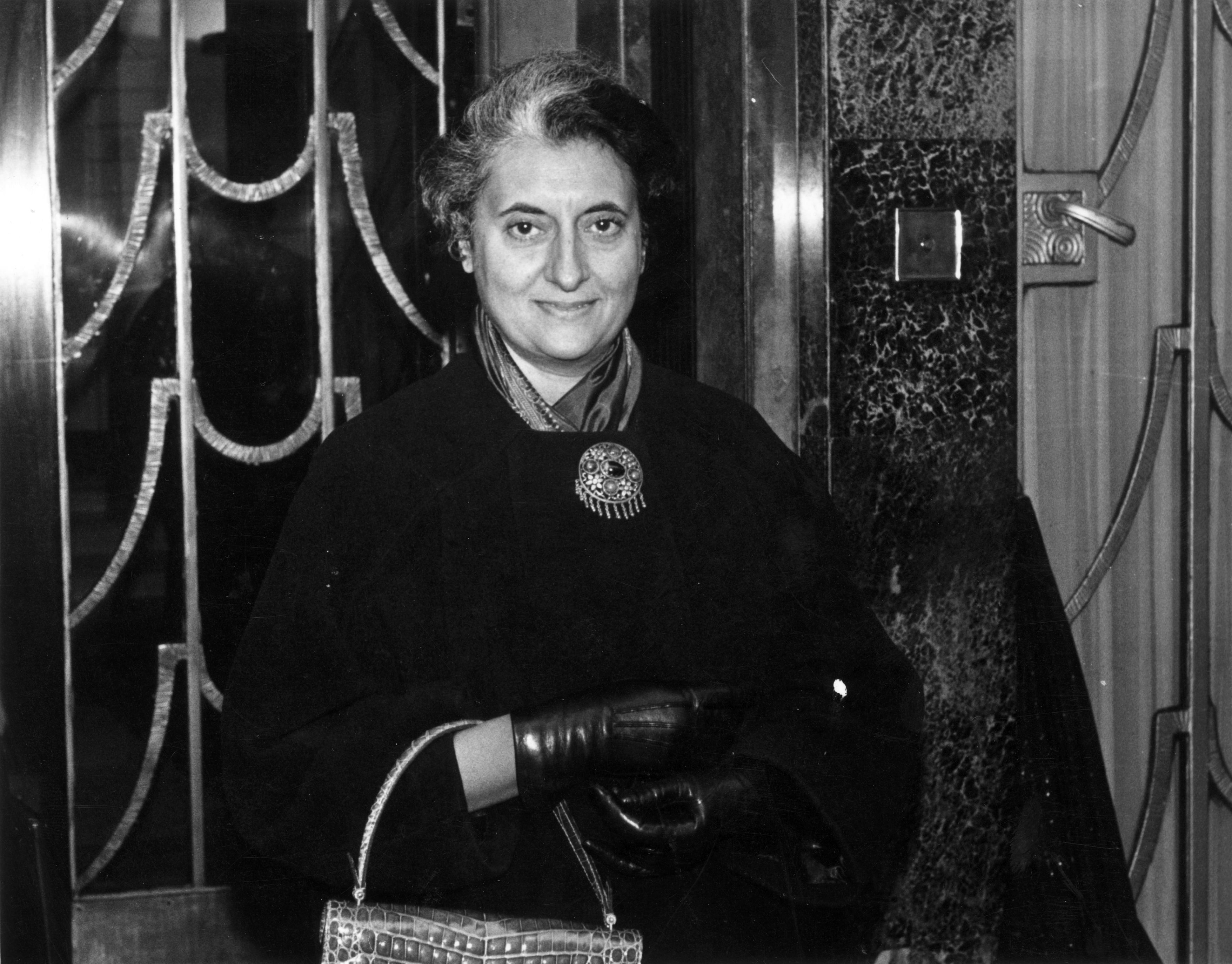 Former Prime Minister of India Indira Gandhi. (Getty images)