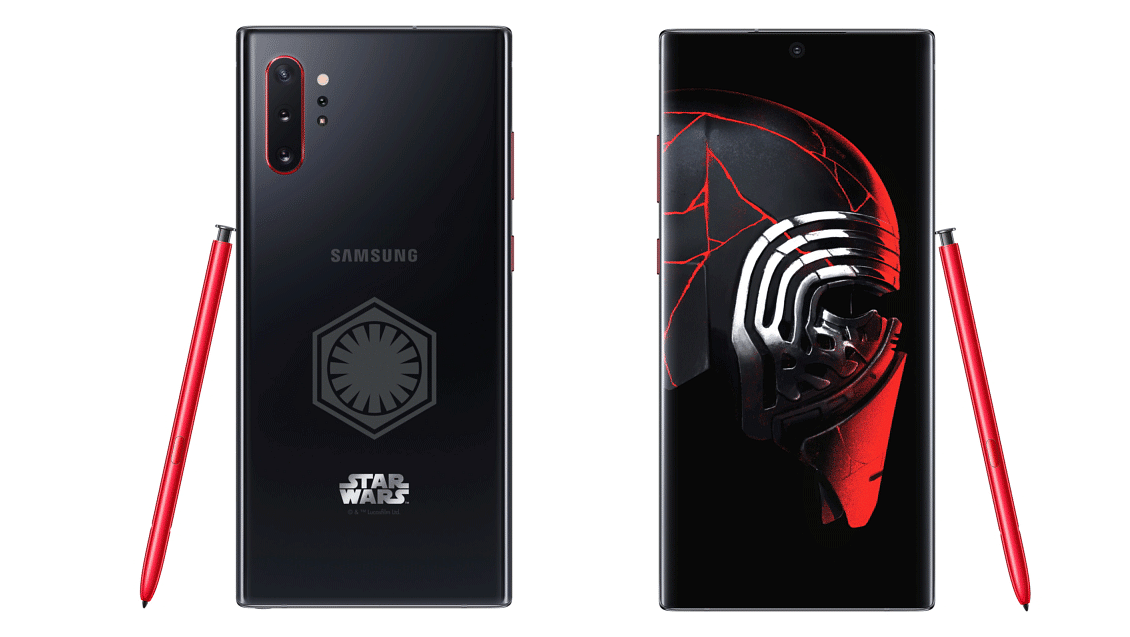 The new Galaxy Note10+ Star Wars Special Edition (Picture Credit: Samsung)